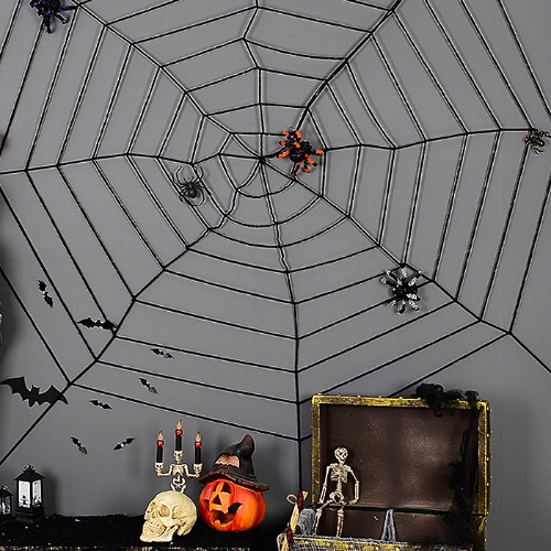 벨벳 거미줄 3.6m 할로윈 홈파티 매장 장식 용품