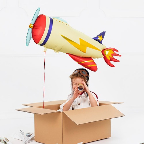 비행기풍선 어드밴처 에어플레인 91cm 어린이 생일파티 소품